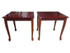 Pair of Traditional Wood End Tables