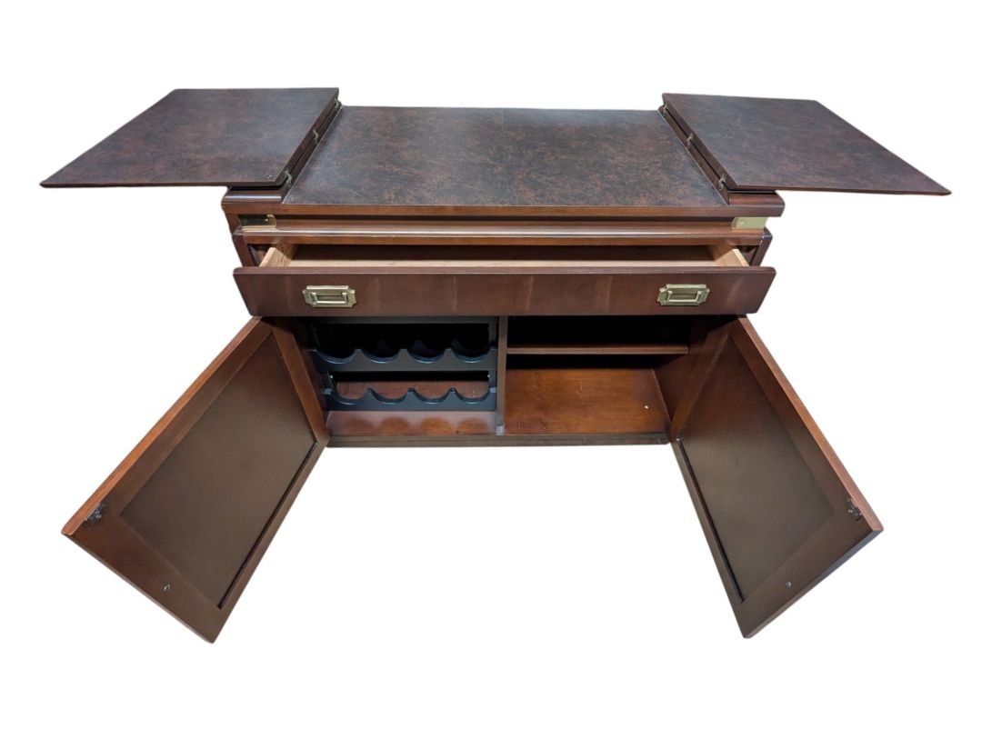 Kroehler Canada Expandable Bar Cabinet