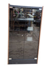 Glass Door Media & Display Cabinet