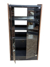 Glass Door Media & Display Cabinet