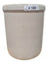 Vintage 5-Gallon Stoneware Crock – Crown Mark