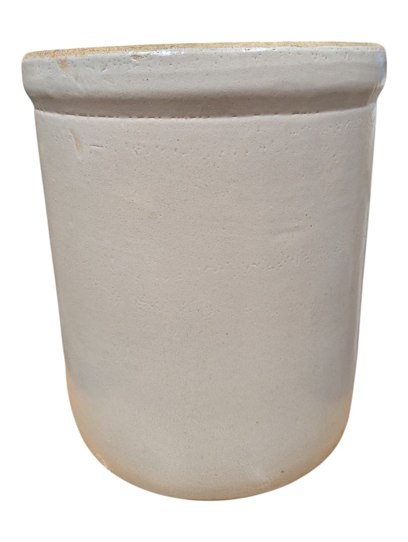Vintage 5-Gallon Stoneware Crock – Crown Mark