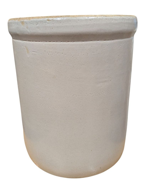 Vintage 5-Gallon Stoneware Crock – Crown Mark