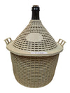 Vintage 25L Glass Demijohn Carboy with Basket