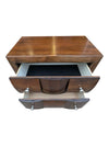 Contemporary Wood 2-Drawer Nightstand