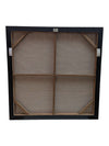 Large Framed Textured Abstract Wall Art