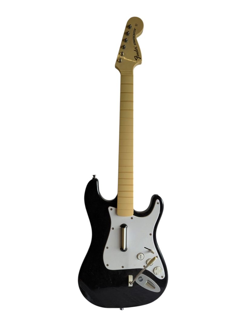 Xbox 360 Rock Band Wireless Fender Stratocaster Guitar Controller