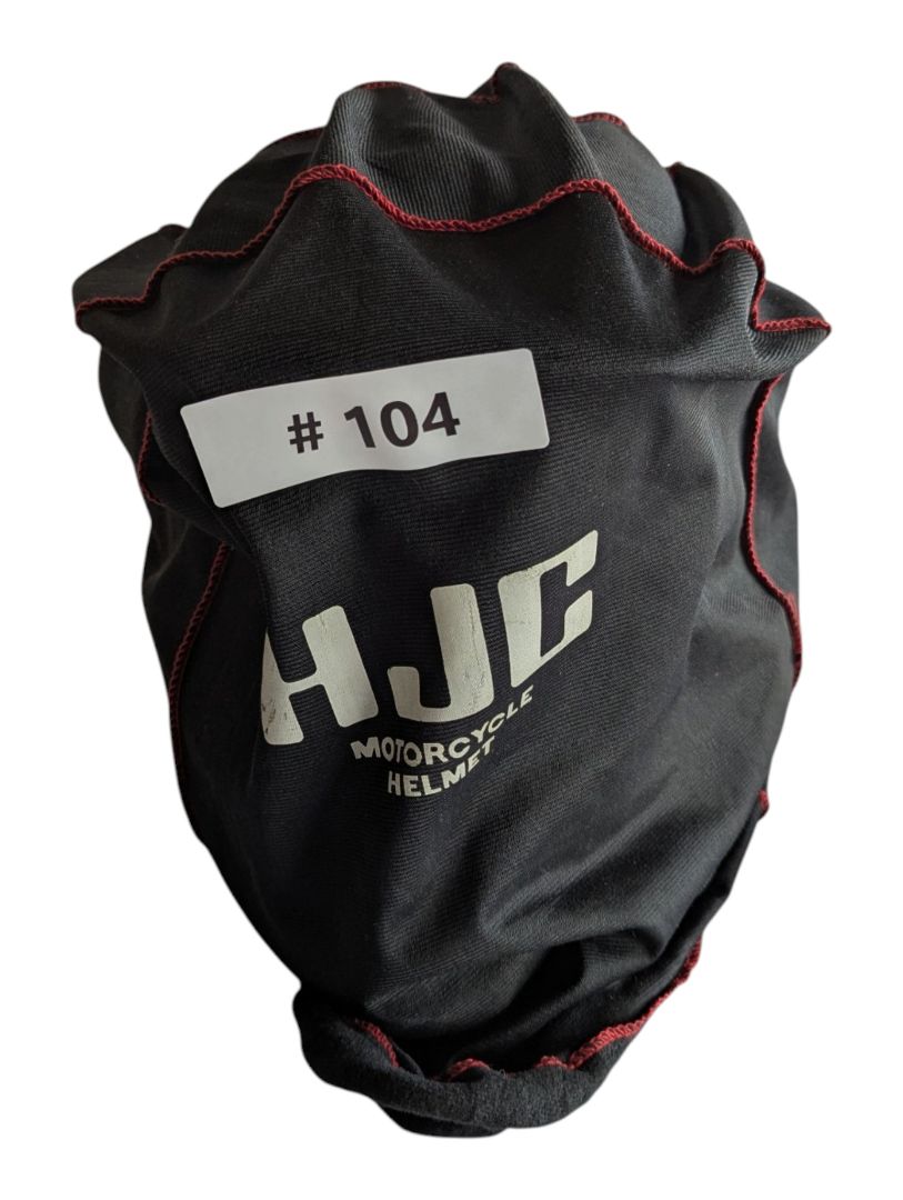 ZEUS Motorcycle Helmet with Scott Goggles & HJC Bag