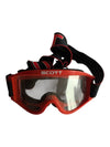 ZEUS Motorcycle Helmet with Scott Goggles & HJC Bag