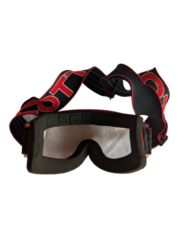 ZEUS Motorcycle Helmet with Scott Goggles & HJC Bag