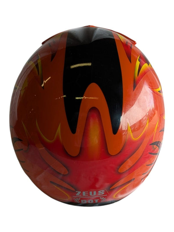 ZEUS Motorcycle Helmet with Scott Goggles & HJC Bag