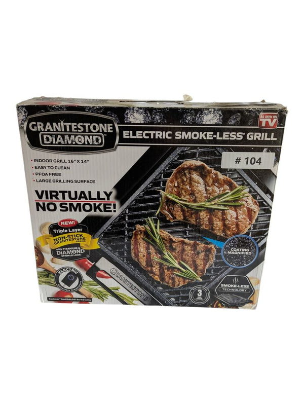 Granitestone Diamond Electric Smoke-Less Grill