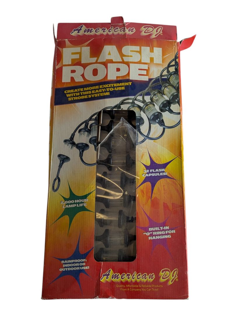 American DJ Flash Rope 12-Capsule Strobe Light System