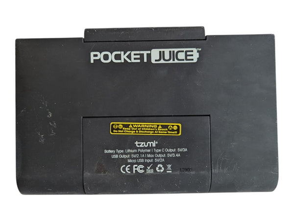 Tzumi Pocket Juice & 360 Induction Charger Lot