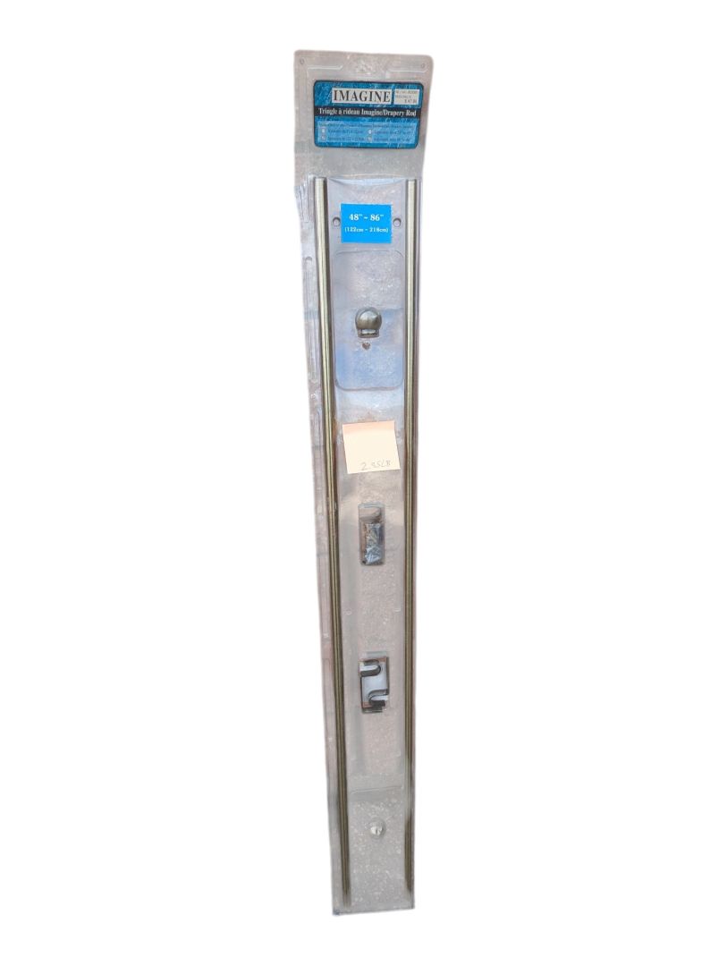 Imagine Adjustable Drapery Rod 48