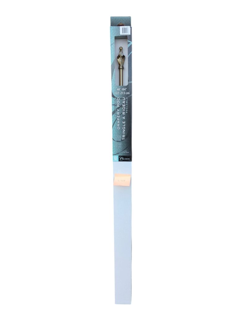 Creations Adjustable Drapery Rod – 66