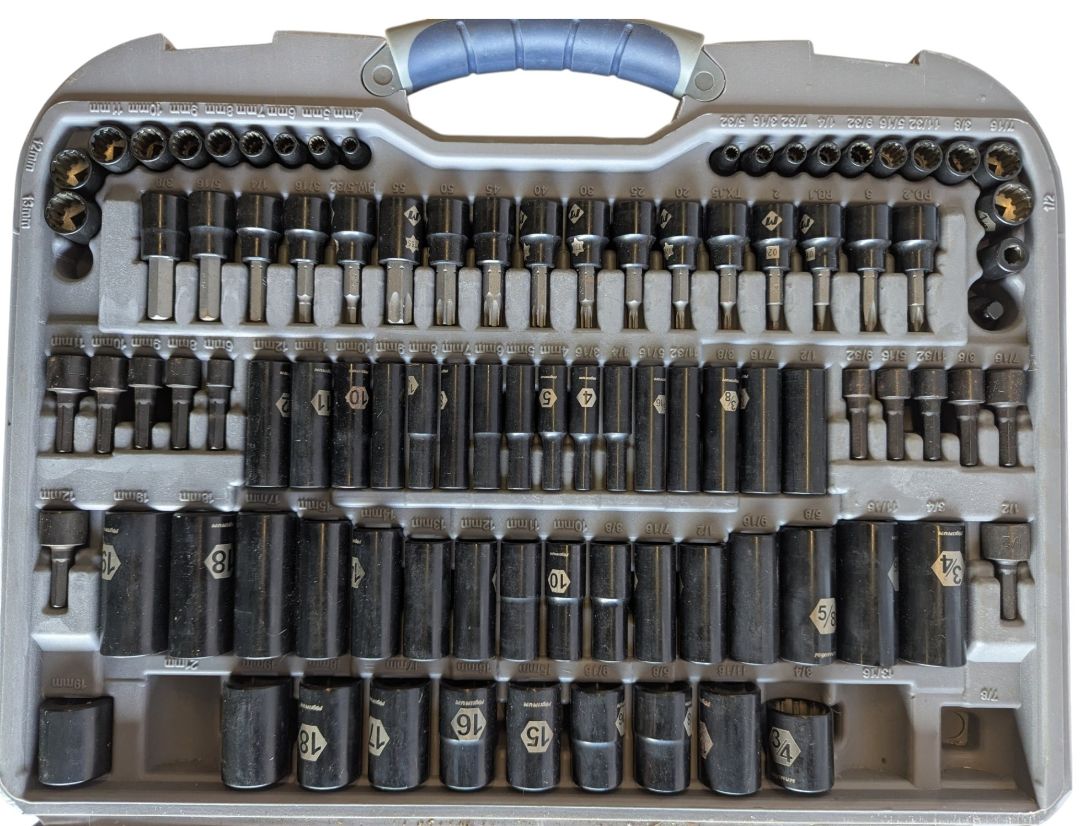 Mastercraft Maximum Socket & Mechanic's Tool Set with Carrying Case