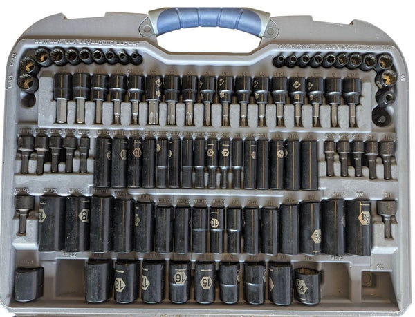 Mastercraft Maximum Socket & Mechanic's Tool Set with Carrying Case