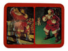 1993 Coca-Cola Nostalgia Santa Claus Playing Cards Tin – 2 Decks