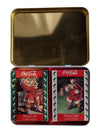 1993 Coca-Cola Nostalgia Santa Claus Playing Cards Tin – 2 Decks