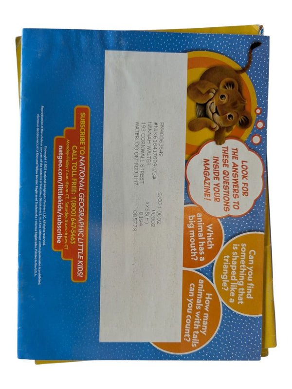 National Geographic Little Kids Magazines – Set of 3