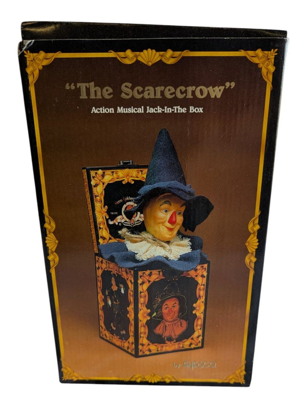 Enesco The Wizard of Oz Scarecrow Musical Jack-in-the-Box – 50th Anniversary Collection