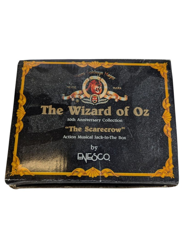 Enesco The Wizard of Oz Scarecrow Musical Jack-in-the-Box – 50th Anniversary Collection