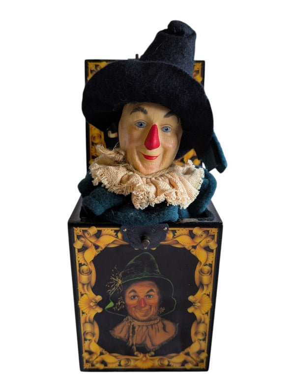 Enesco The Wizard of Oz Scarecrow Musical Jack-in-the-Box – 50th Anniversary Collection