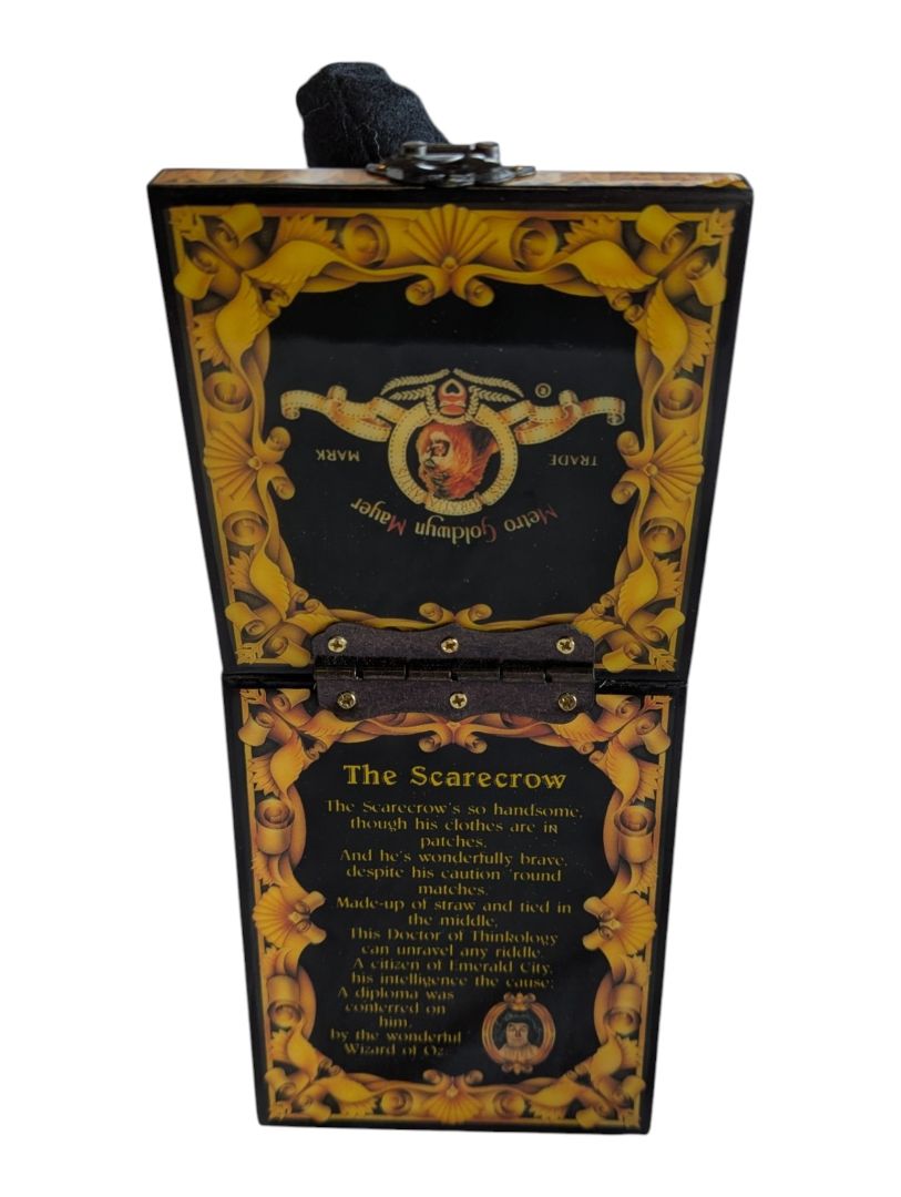 Enesco The Wizard of Oz Scarecrow Musical Jack-in-the-Box – 50th Anniversary Collection