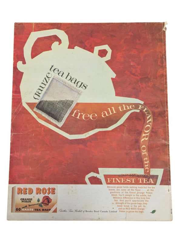 Vintage Chatelaine Magazine – September 1962