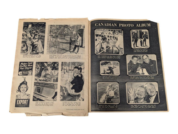 Vintage 1957 Star Weekly Magazine