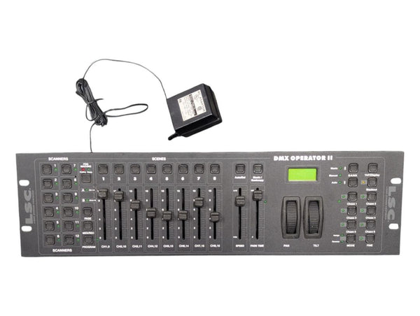 LSC DMX Operator II 192-Channel Lighting Controller with Power Adapter