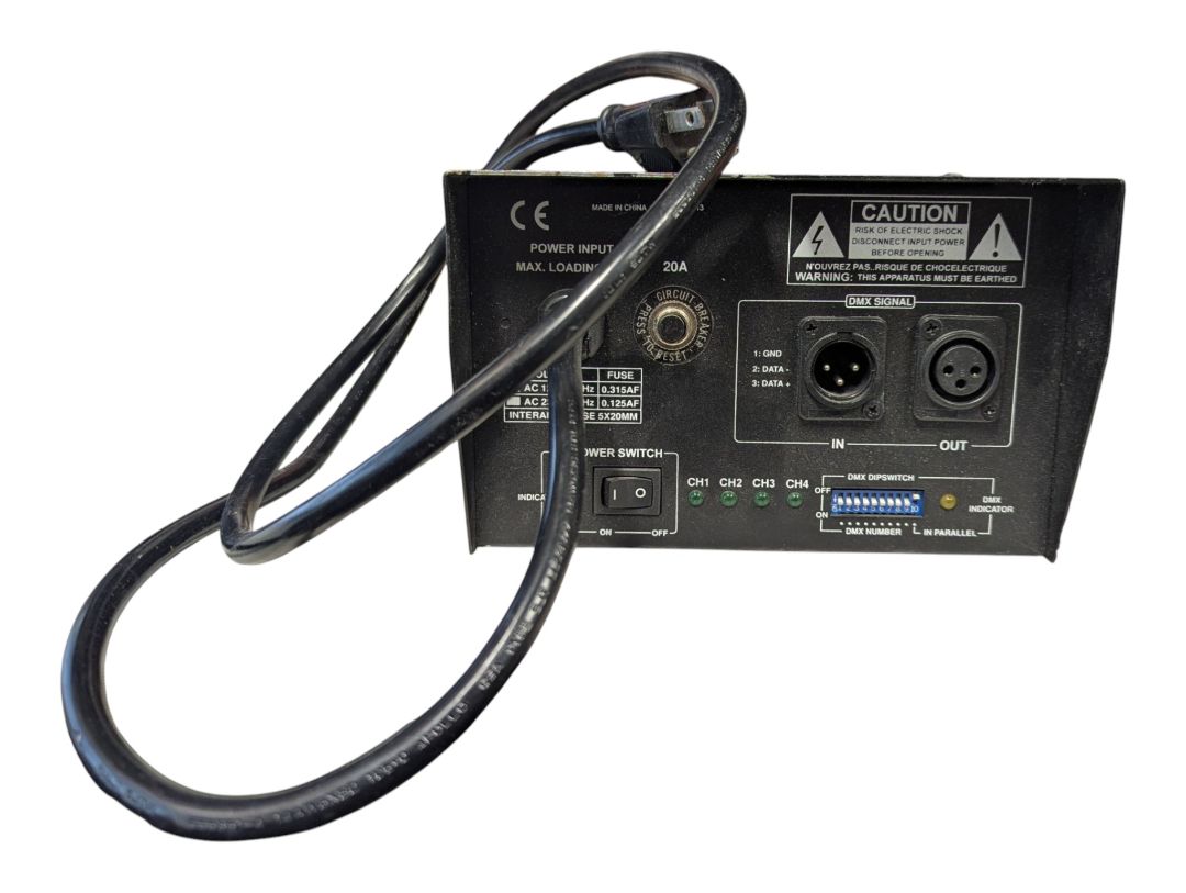 American DJ DP-DMX4 4-Channel DMX Dimmer Pack