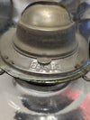 Vintage Clear Glass Oil Lamp with Eagle Burner