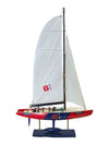 Vintage 6 Sens Transiciel Racing Sailboat Model