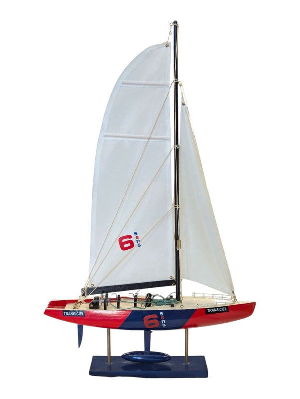 Vintage 6 Sens Transiciel Racing Sailboat Model