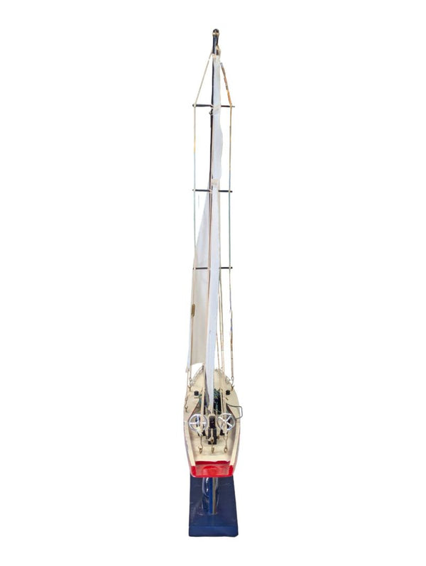 Vintage 6 Sens Transiciel Racing Sailboat Model