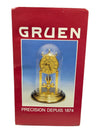 Vintage Gruen Anniversary Clock – Glass Dome Quartz Mantel Clock