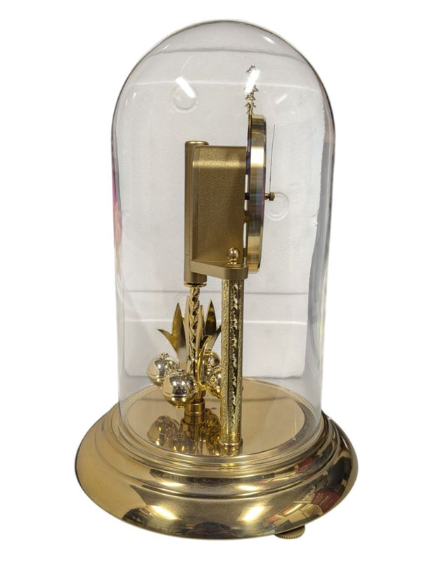 Vintage Gruen Anniversary Clock – Glass Dome Quartz Mantel Clock