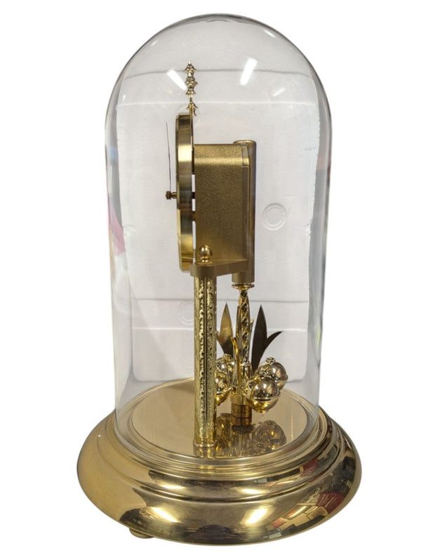 Vintage Gruen Anniversary Clock – Glass Dome Quartz Mantel Clock