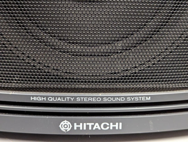 Vintage Hitachi MS-W560HC Dual Cassette Stereo Boombox Radio with Speakers