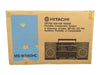 Vintage Hitachi MS-W560HC Dual Cassette Stereo Boombox Radio with Speakers