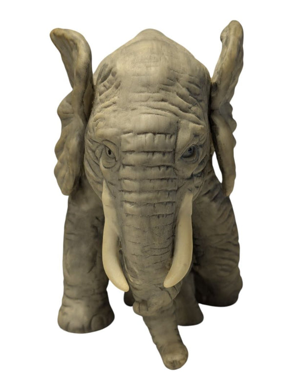 African Elephant & Calf Figurine – Wildlife Sculpture