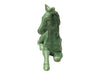 Vintage SylvaC Green Glazed Reclining Horse Figurine