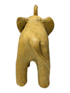 Set of 4 Hand-Carved Wooden Elephant Figurines