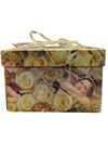 1999 Cherub Angels & Cream Roses Decorative Gift Box