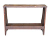 Vintage Rustic Wooden Two-Tier Open Shelf