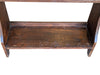 Vintage Rustic Wooden Two-Tier Open Shelf