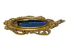 Ornate Vintage Gold Oval Wall Mirror