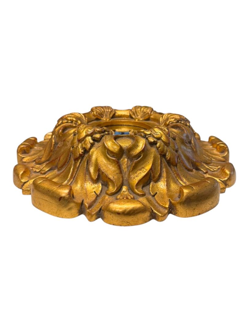 Hand-Finished Ornate Gold Wall Mirror